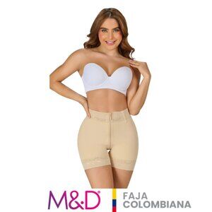 Faja MYD STA3722 SHORT FULLY ZIP for buttocks and abdomen